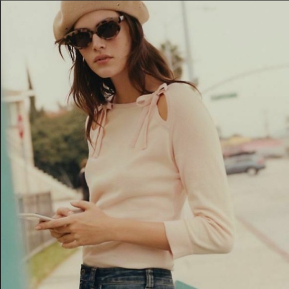 Anthropologie Pink Siobhan Pullover Top XS - Picture 2 of 5